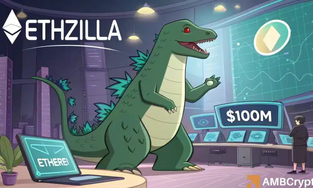 ETHZilla 押注 1 亿美元打造以太坊 DeFi 未来：“提升回报的机会”