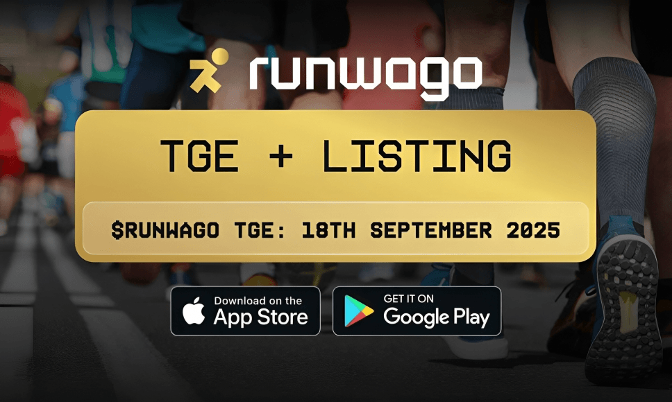 Runwago 宣布正式 $RUNWAGO TGE 日期：2025 年 9 月 18 日