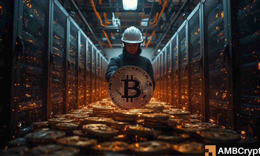 比特币 – MARA 8 月份挖出 705 个 BTC，超越竞争对手 Riot 和 CleanSpark