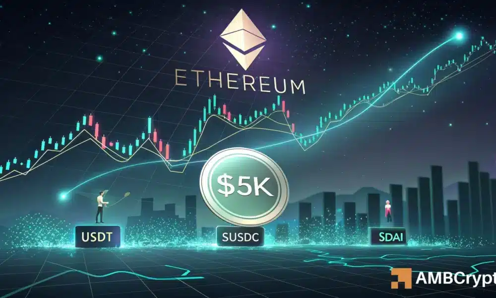 以太坊稳定币突破 1500 亿美元大关：这对 ETH 的价格意味着什么