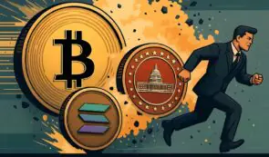 比特币 ETF 流动性放缓，市值达到 3.95 万亿美元——Solana 和 MAGACOIN FINANCE 是最佳的山寨币购买方式