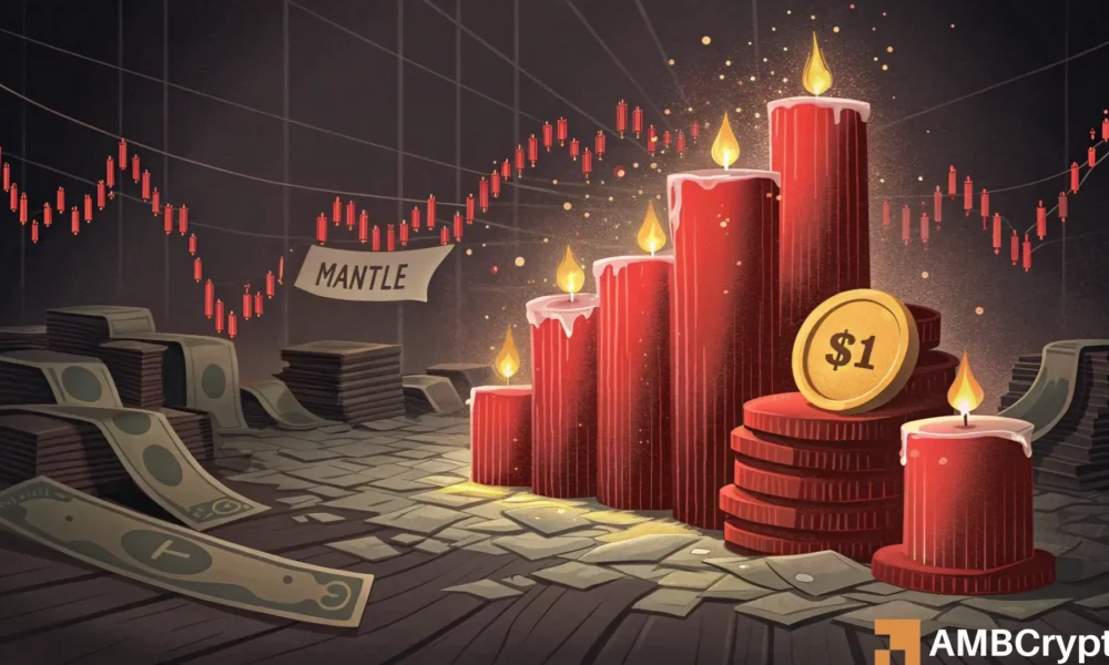 曼特尔为何在MNT失去关键支撑后,将目光投向1.1美元的重新测试?