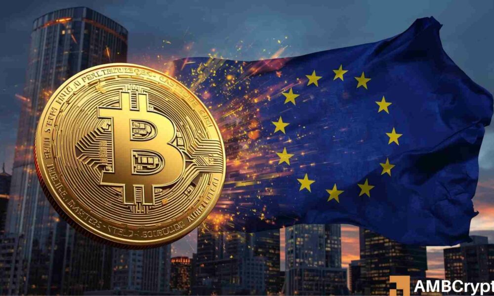 该策略提议通过发行 Euro STRE 股票来筹集资金购买比特币。