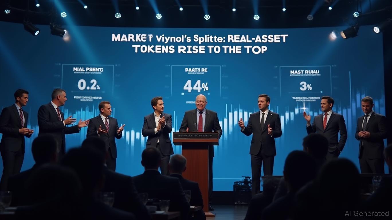 今日比特币新闻:“市场拆分后,实物资产加密货币表现优于投机性代币”