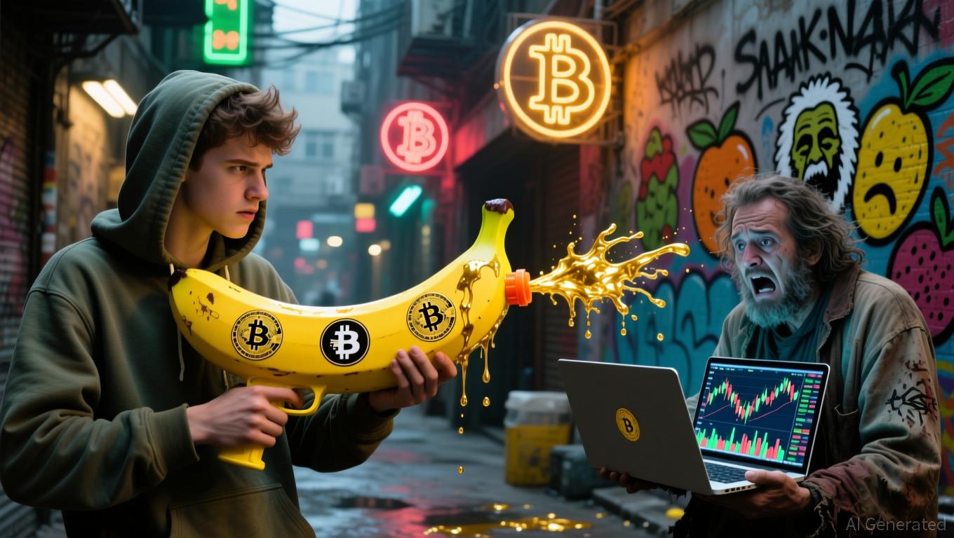 香蕉枪/比特币市场概览:24小时内的波动性和动能变化