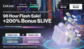 继 Kaspa (KAS) 之后，大家都在关注 LivLive ($LIVE)——它会是 11 月份最值得投资的加密货币吗？