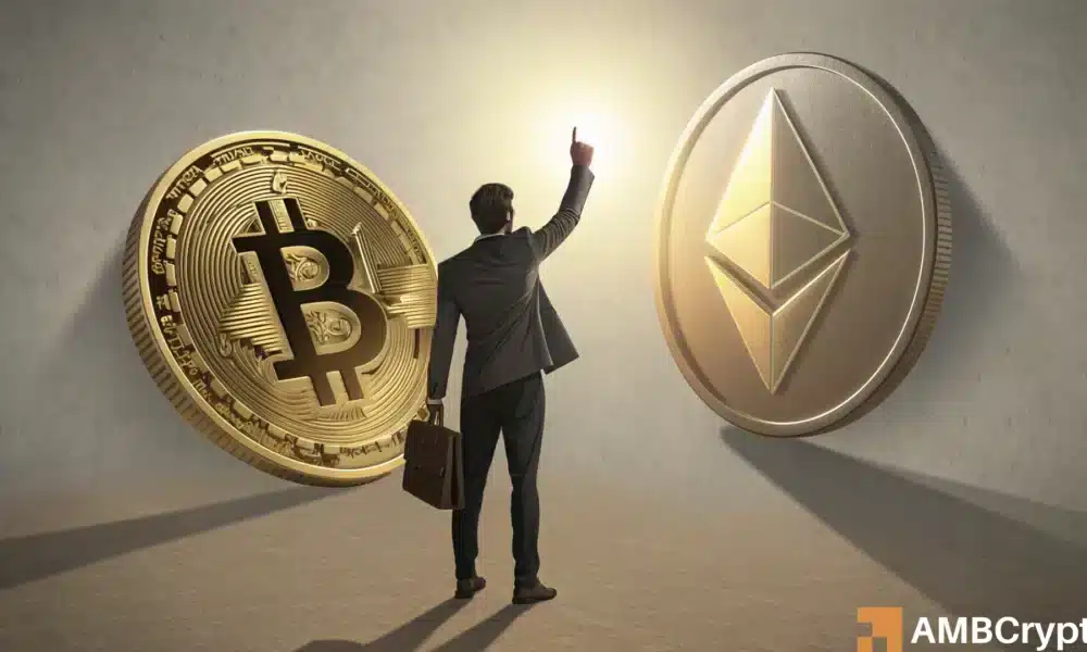 以太坊能否扭转第四季度对比特币的颓势?关键信号表明……