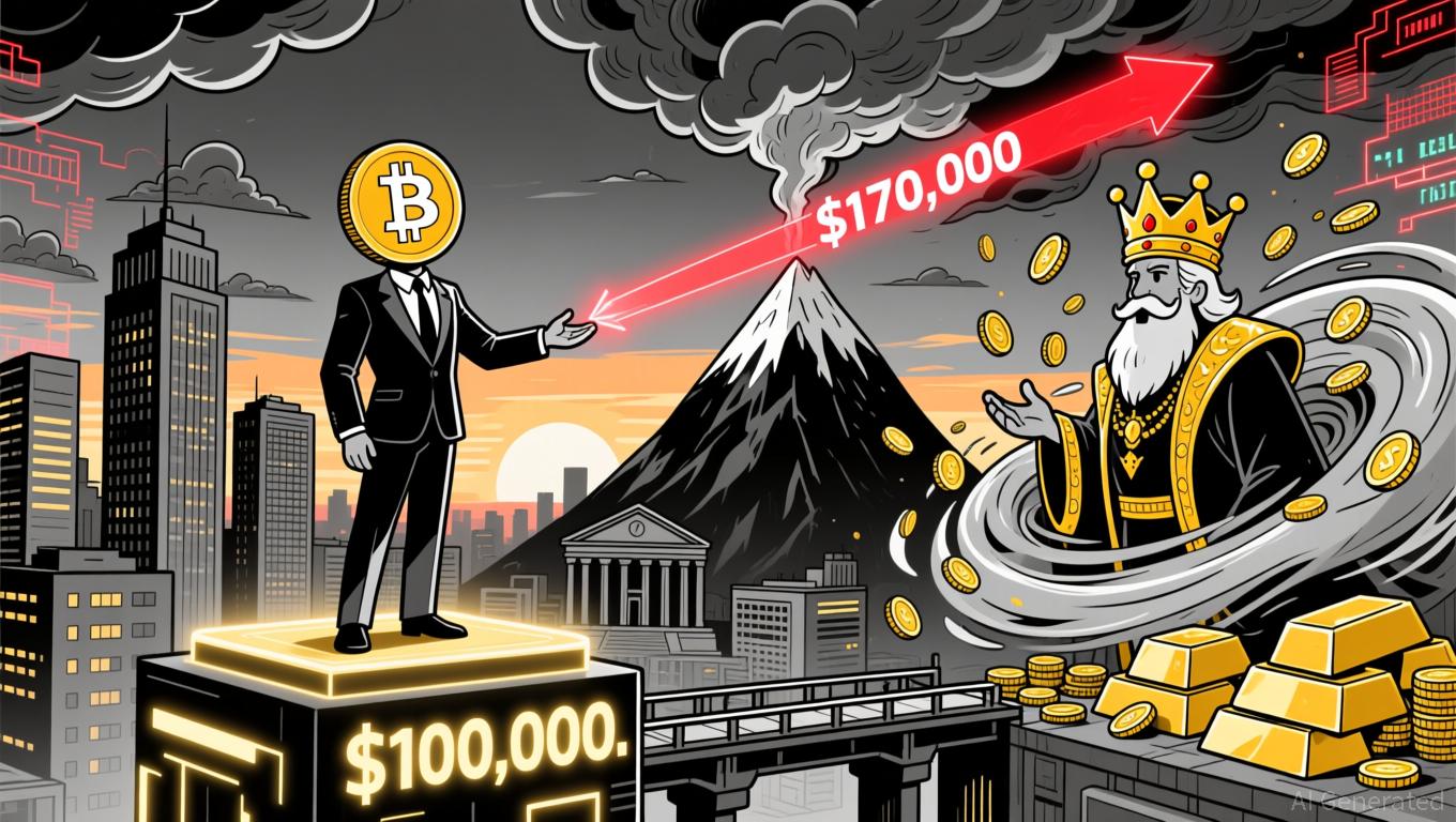 比特币迈向 17 万美元之路：机构投资者采用时代下黄金支撑的牛市案例