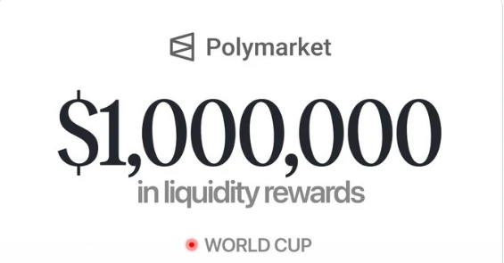 Polymarket: Providing $1 Million in Liquidity Rewards During the World Cup
